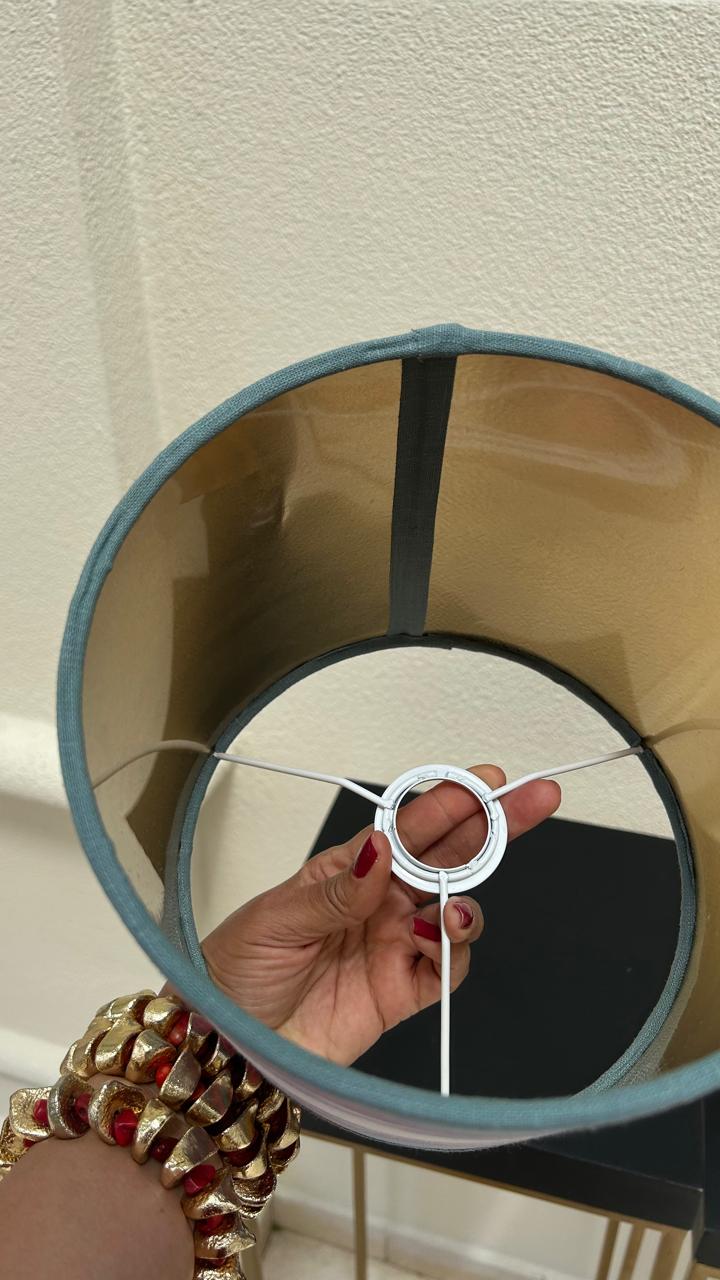 Cúpula Ikat Rosa & Azul Importada