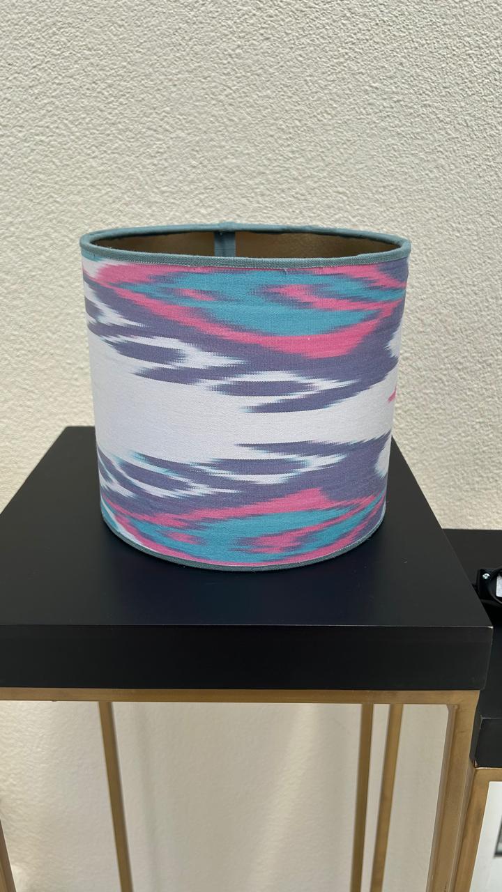 Cúpula Ikat Rosa & Azul Importada