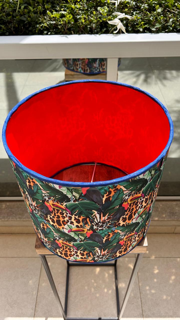 CÚPULA "TUCANOS" 35CMX31CM