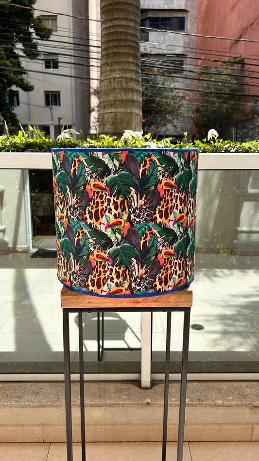 CÚPULA "TUCANOS" 35CMX31CM