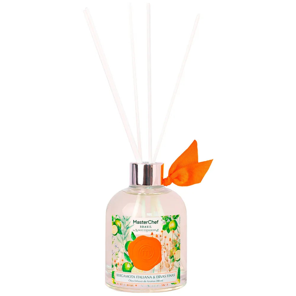 ÓLEO DIFUSOR MASTERCHEF BERGAMOTA ITALIANA E ERVAS FINAS 200 ML