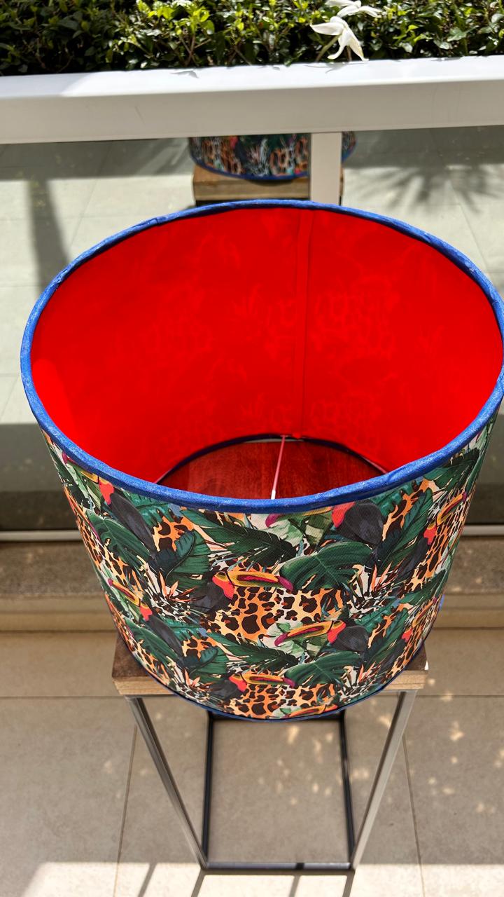 CÚPULA "TUCANOS" 35CMX31CM