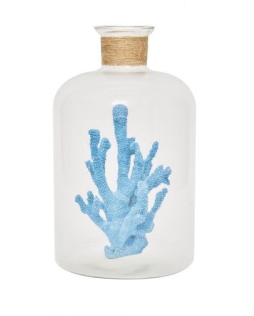GARRAFÃO CORAL/RAFIA M