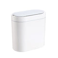 Lixeira Banheiro Plástico 6 L Automática 26x26x14cm - Branca