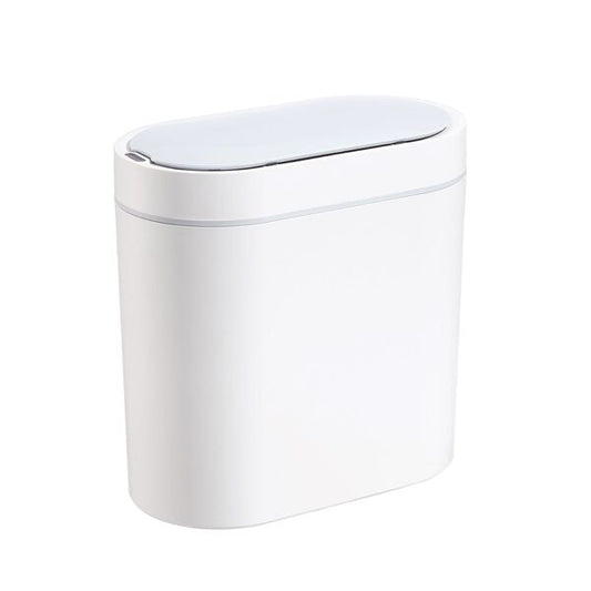 Lixeira Banheiro Plástico 6 L Automática 26x26x14cm - Branca