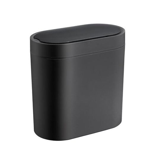 Lixeira Banheiro Plástico 6 L Automática 26x26x14cm - Preta