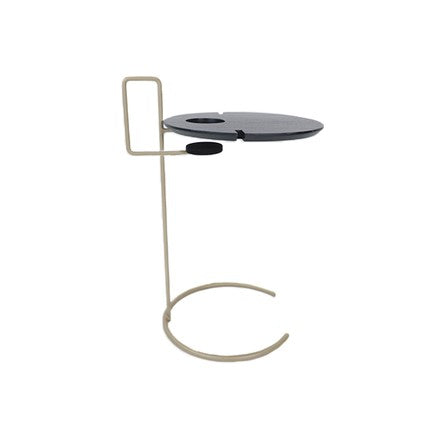 MESA CLIP VINHO PÉ PRETO TAMPO LACA - AQUI VC DECORA