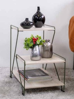 MESA LATERAL DE 3 NÍVEIS. - AQUI VC DECORA