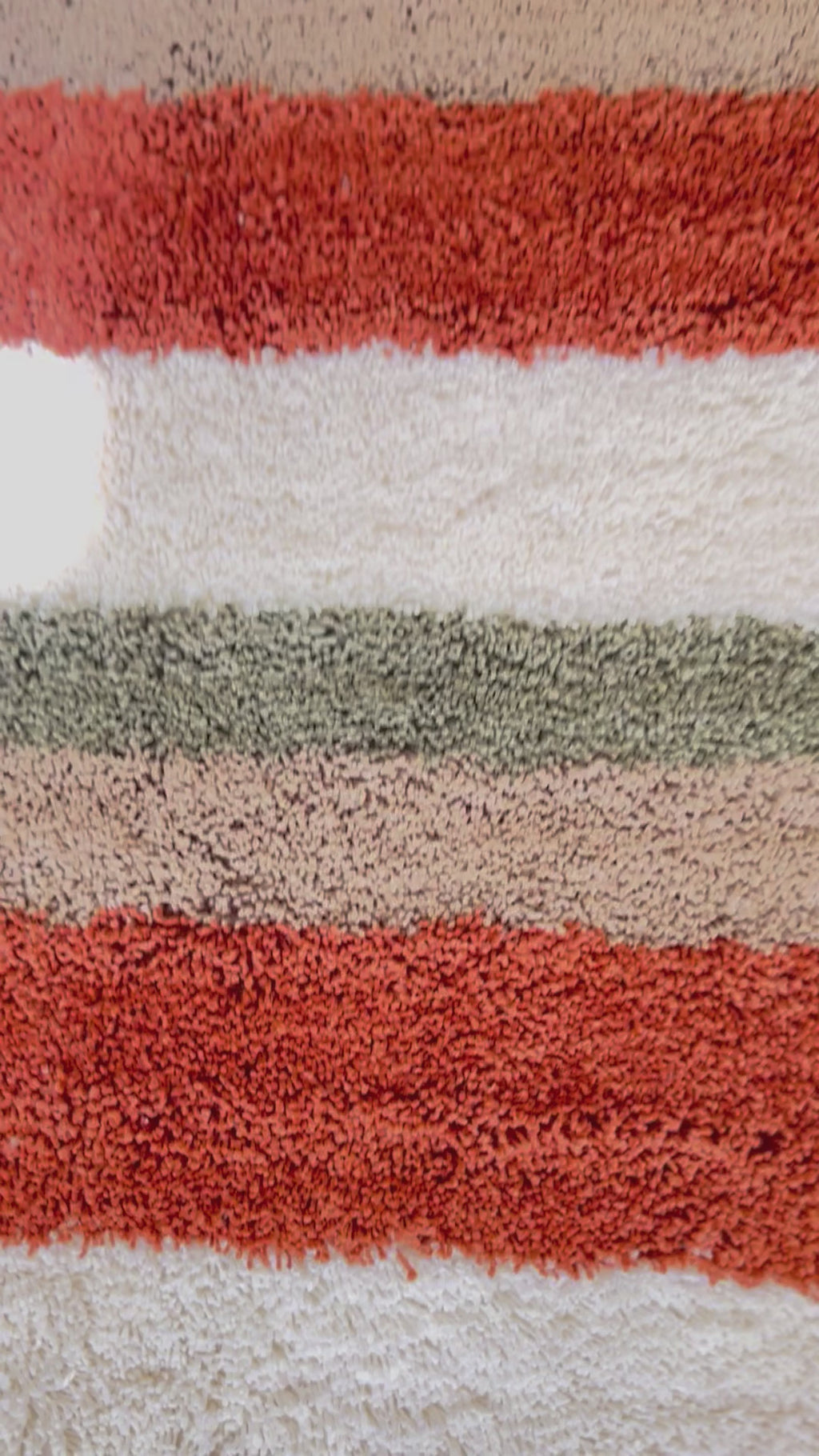 TAPETE RETANGULAR ALGODÃO PREMIUM LISTRADO 1,5X2,00M