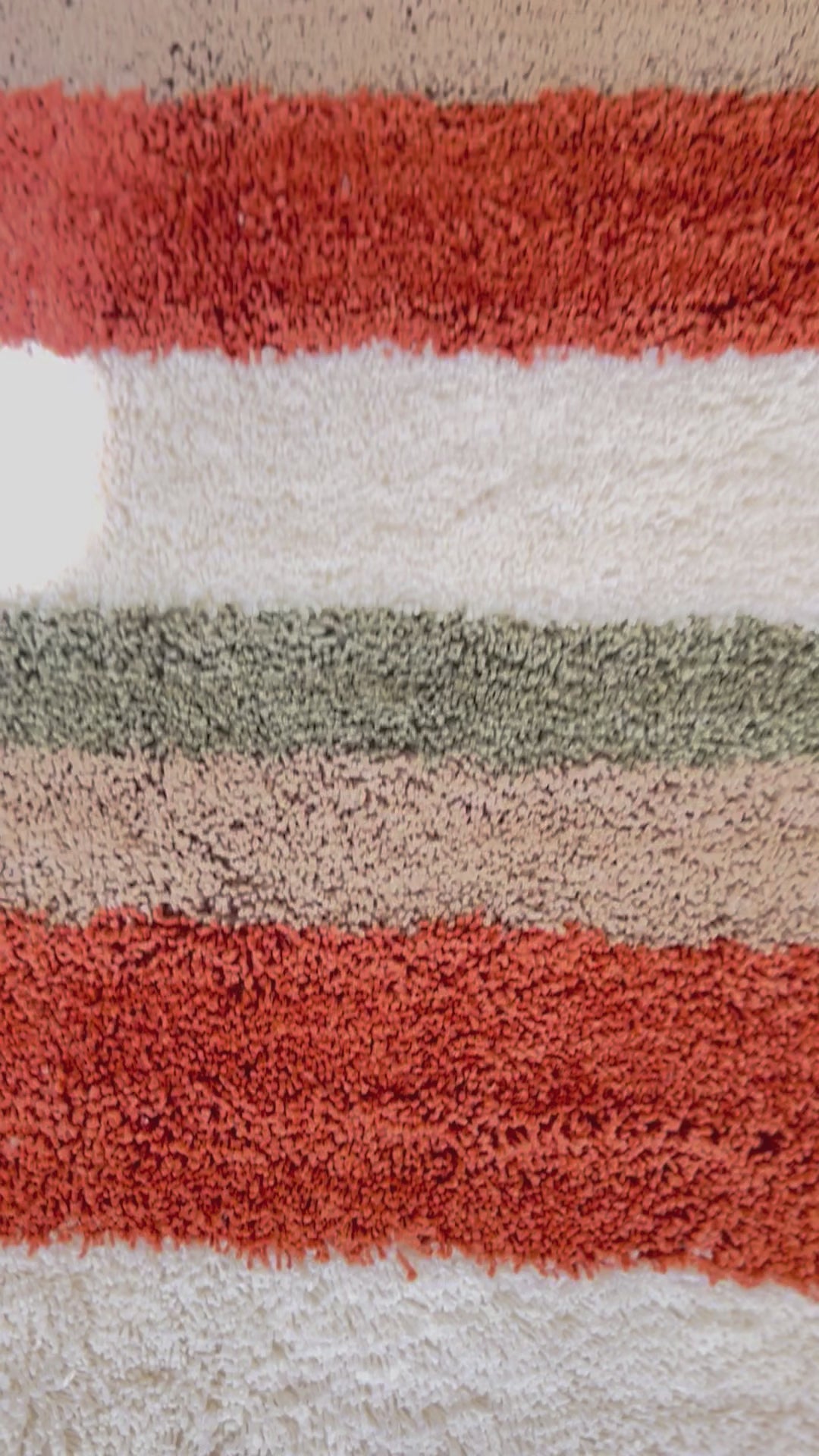 TAPETE RETANGULAR ALGODÃO PREMIUM LISTRADO 1,5X2,00M