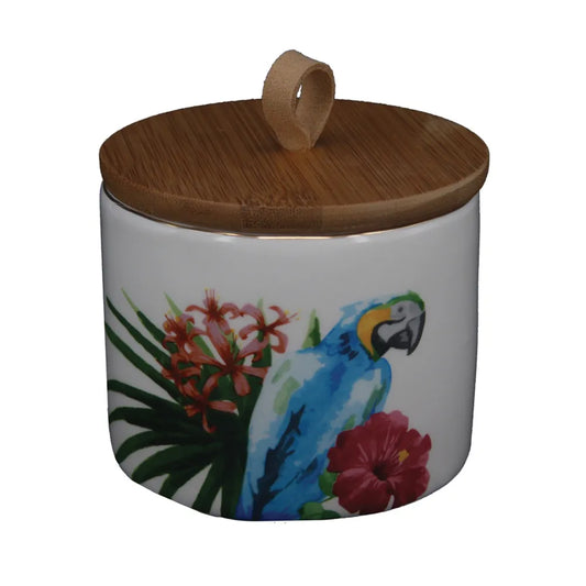 POTE DE CERAMICA ARARA P 10x9cm - AQUI VC DECORA
