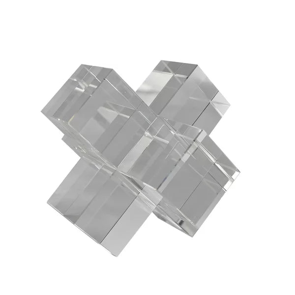 PEÇA DECORATIVA EM VIDRO DECOR